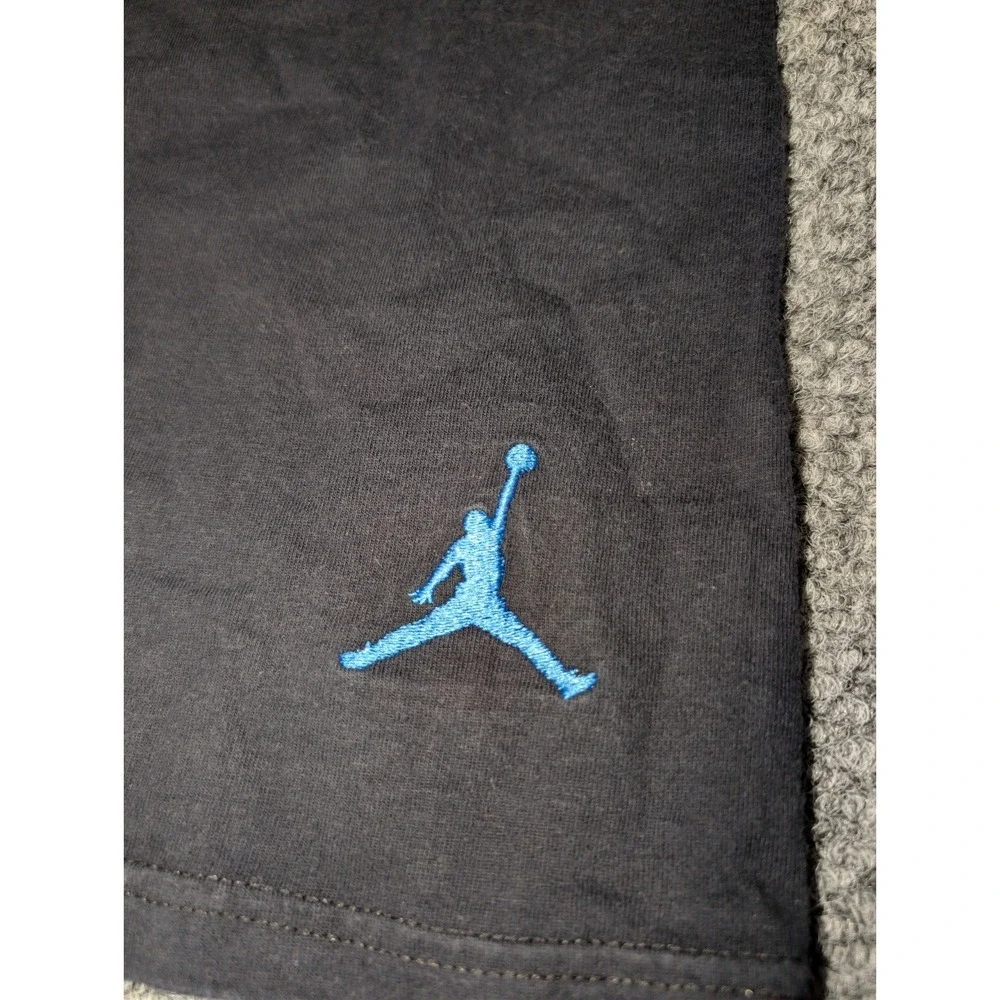 Vintage Jordan Michael Jordan Black Graphic T-shirt Size Large Big Face